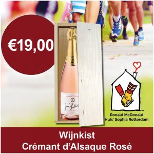 HomeWalk: Wijnkistje met Crémant d'Alsace Rosé
