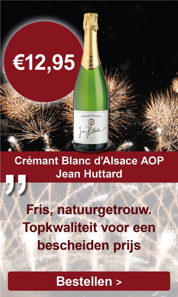 Crémant Blanc d'Alsace AOP, Jean Huttard, Frankrijk