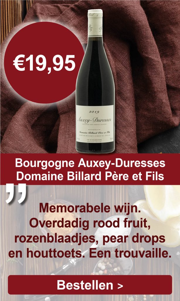 Bourgogne, Auxey-Duresses AOP 2019, Domaine Billard Père et Fils, Frankrijk
