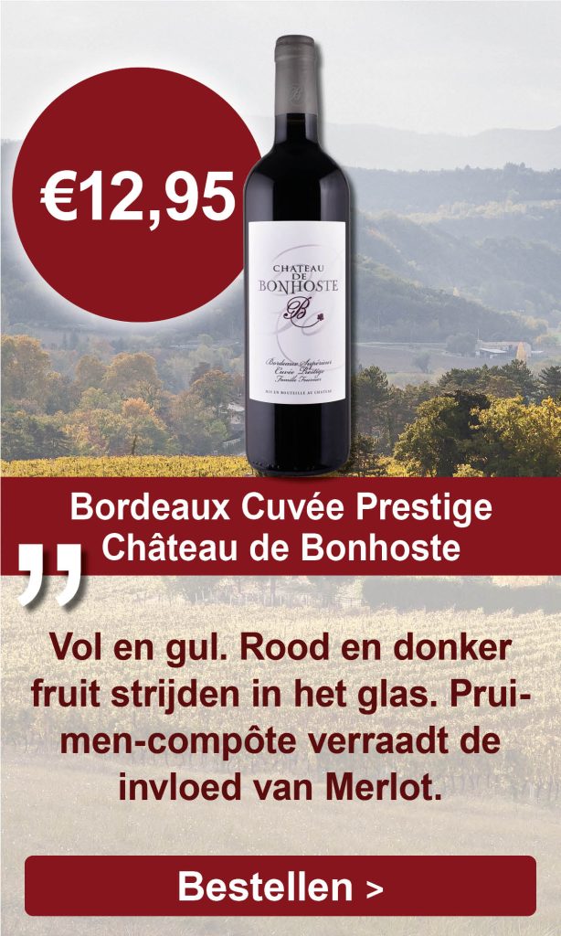 Bordeaux Cuvée Prestige, 2019, Château de Bonhoste, Frankrijk