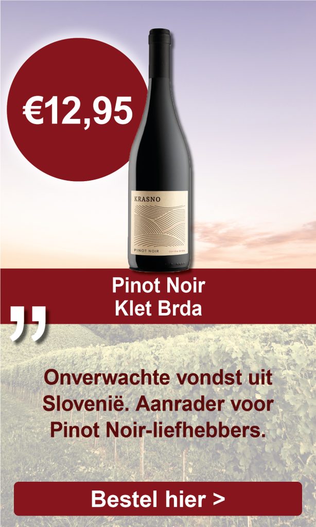 Pinot Noir, Klet Brda, Krasno 2018
