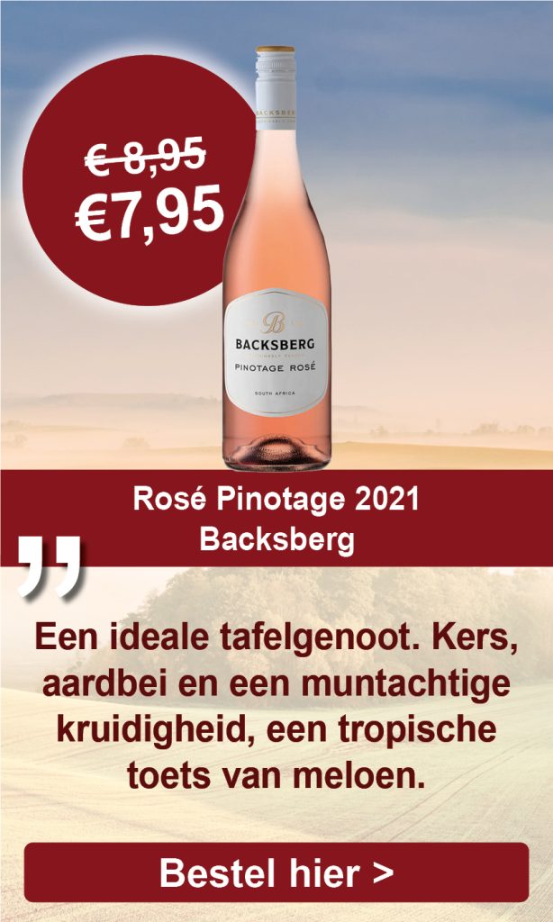 Rosé Pinotage 2021, Premium Range, Backsberg, Zuid-Afrika VictorVinum