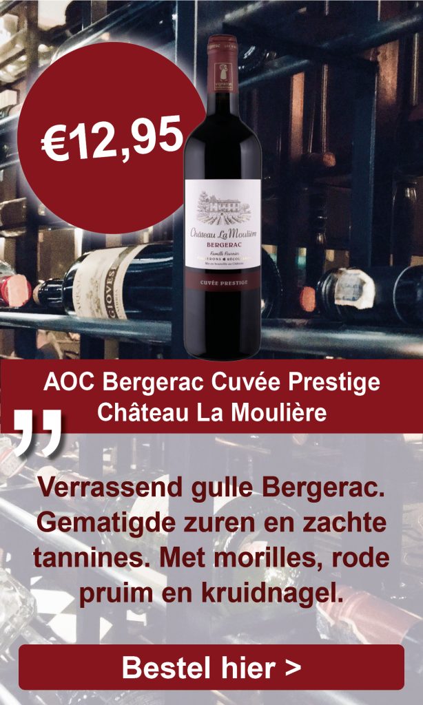 AOC Bergerac, Cuvée Prestige, Château La Moulière, Frankrijk