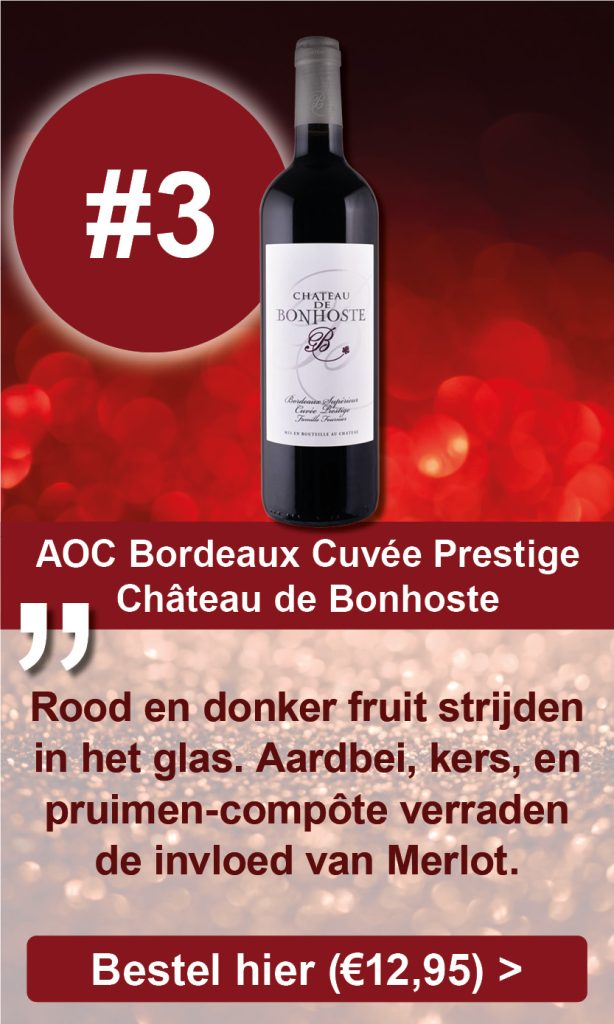 AOC Bordeaux, Cuvée Prestige 2019, Château de Bonhoste, Frankrijk