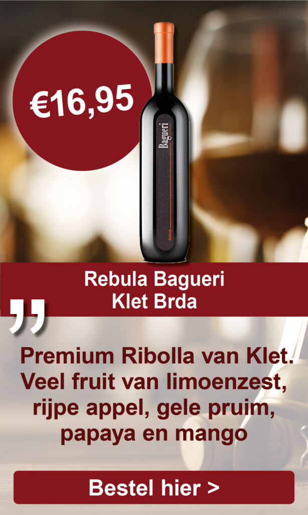 Rebula-wijnen Rebula Bagueri, Klet Brda, 2018