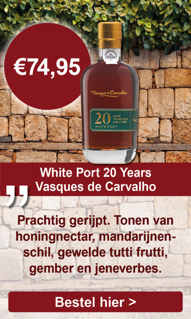 White Port 20 Years, Vasques de Carvalho, 50cl. Bijzondere Portwijnen VictorVinum