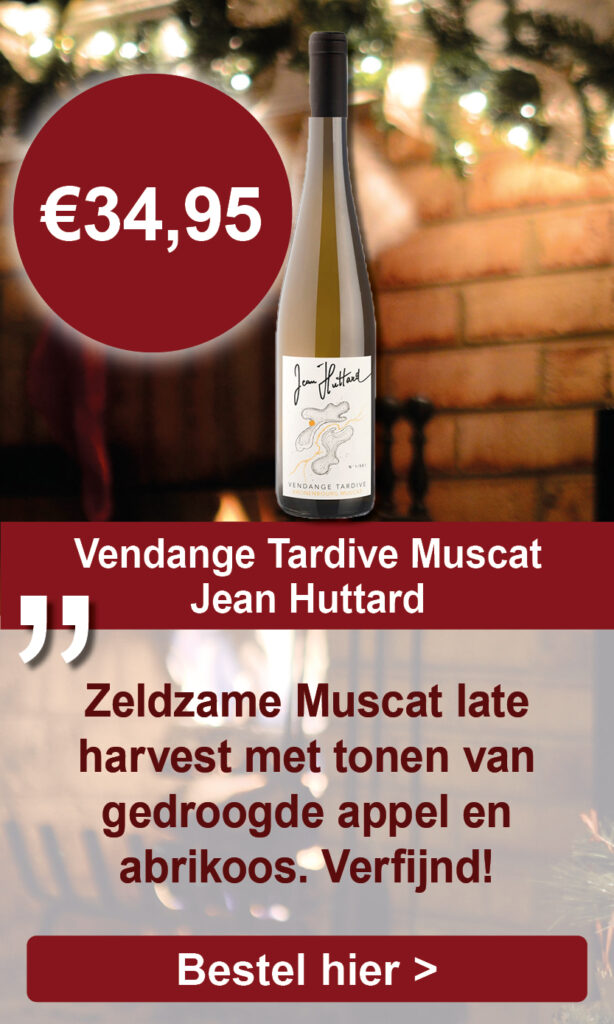 Jean Huttard, Vendange Tardive, Kronenbourg Muscat, 2018, Frankrijk Dessertwijnen VictorVinum