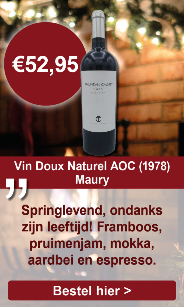 Vin Doux Naturel AOC Maury 1978, Frankrijk Kerstwijnen VictorVinum Dessertwijnen