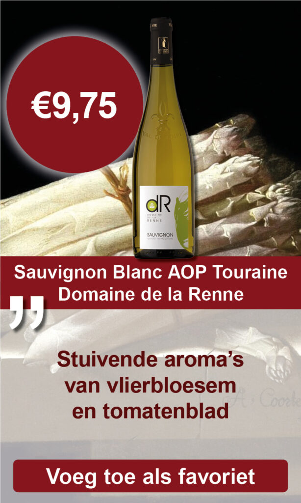 Asperges Sauvignon Blanc Touraine, 2021, Domaine de la Renne, Frankrijk