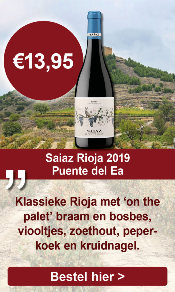 Saiaz, Rioja, 2019, Puente del Ea, Spanje VictorVinum Rocking Rioja