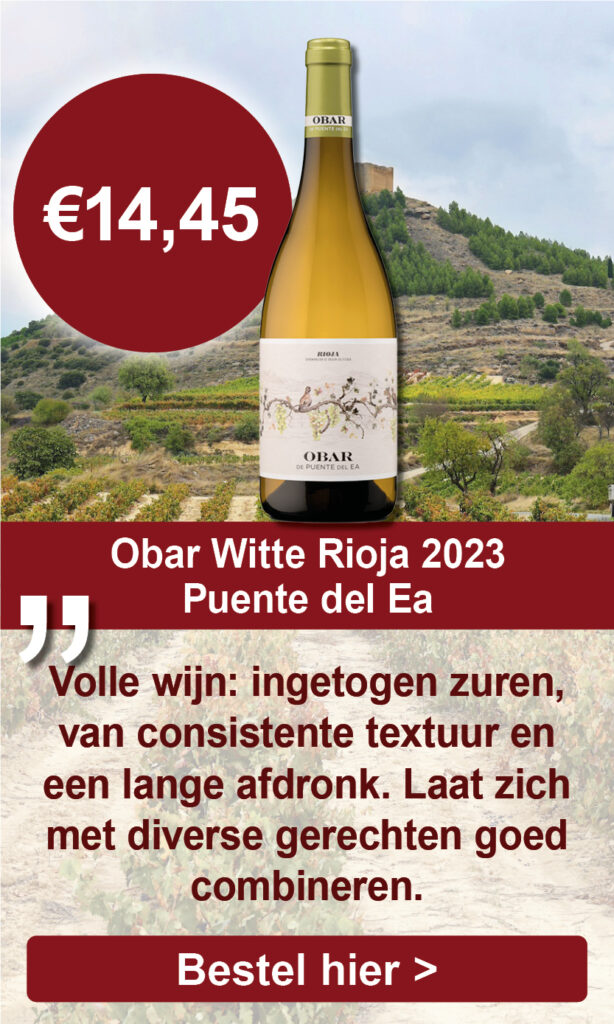 Obar, witte Rioja, 2023, Puente del Ea, Spanje
