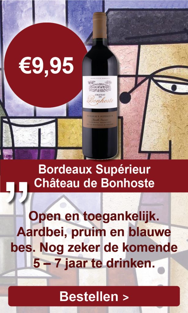 Cabernet AOC Bordeaux Supérieur, 2019, Château de Bonhoste, Frankrijk VictorVinum