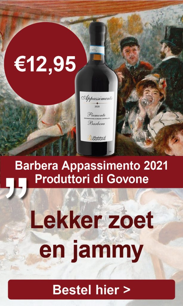 Barbera Appassimento 2021 DOC, 2021, Italië