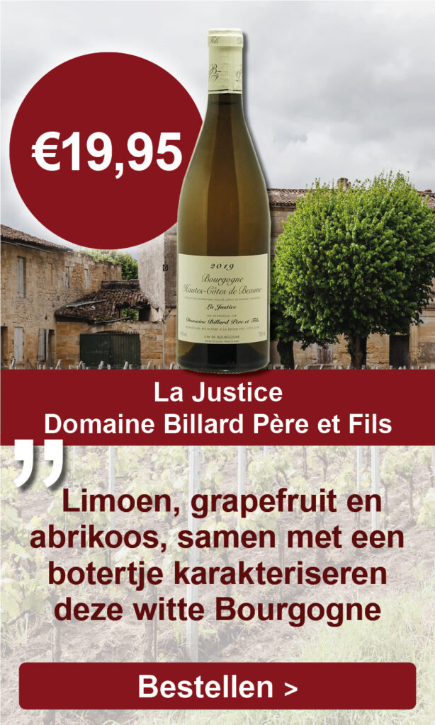 Bourgogne, Domaine Billard Père et Fils, Hautes-Côtes de Beaune AOP, La Justice 2021, Frankrijk