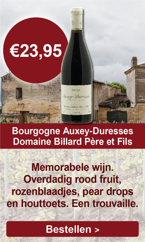 Bourgogne, Auxey-Duresses AOP 2019, Domaine Billard Père et Fils, Frankrijk