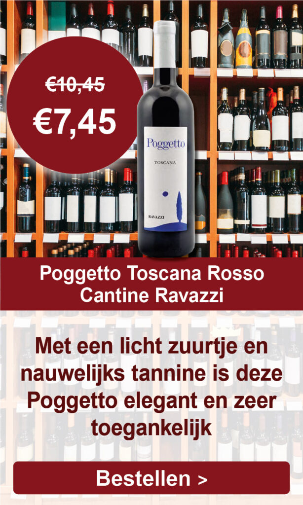 Poggetto, Toscana Rosso, 2022, Cantine Ravazzi, Italië