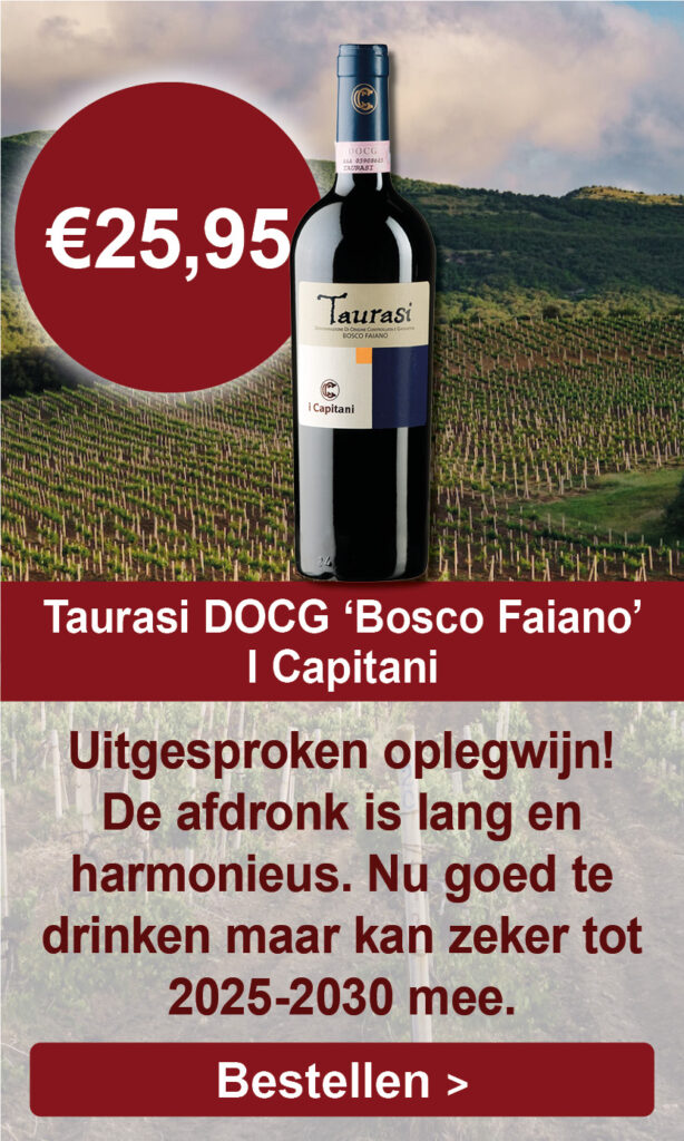 Taurasi DOCG ‘Bosco Faiano’, 2019, I Capitani, Campania, Italië