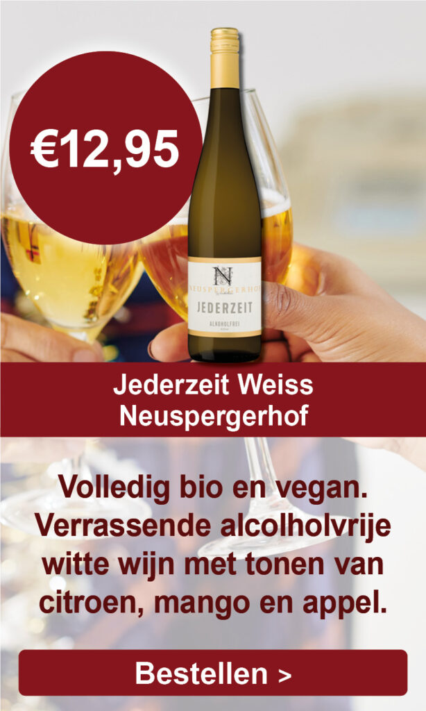 Alcoholvrije wijnen Jederzeit Weiss Alcoholvrij